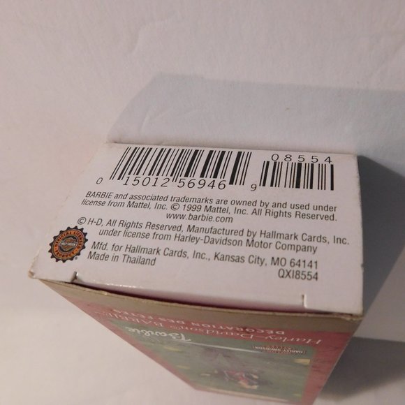 Harley-Davidson Barbie Christmas Ornament - Picture 5 of 7